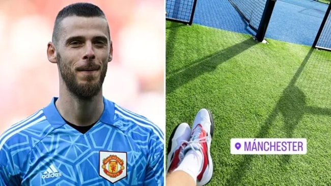 Đang thất nghiệp, De Gea liên tục gây bão tại Manchester - Bóng Đá