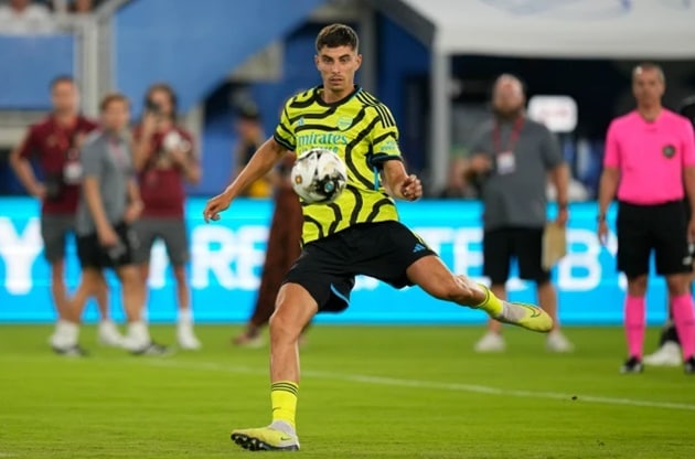 Kai Havertz mocked by Chelsea fans after scoring zero in MLS All-Star challenge - Bóng Đá