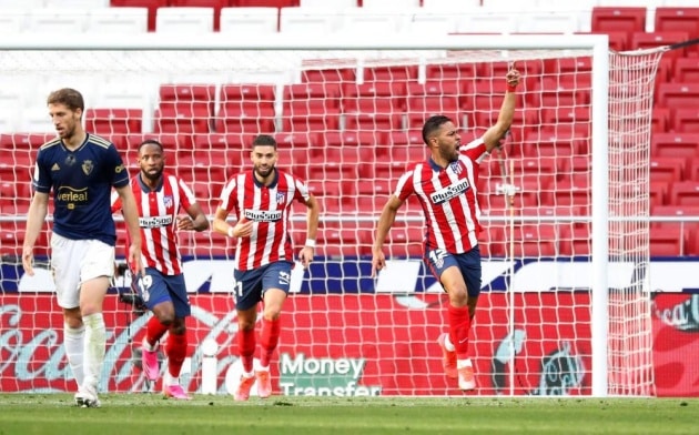 Atletico thẳng tiến về đích: