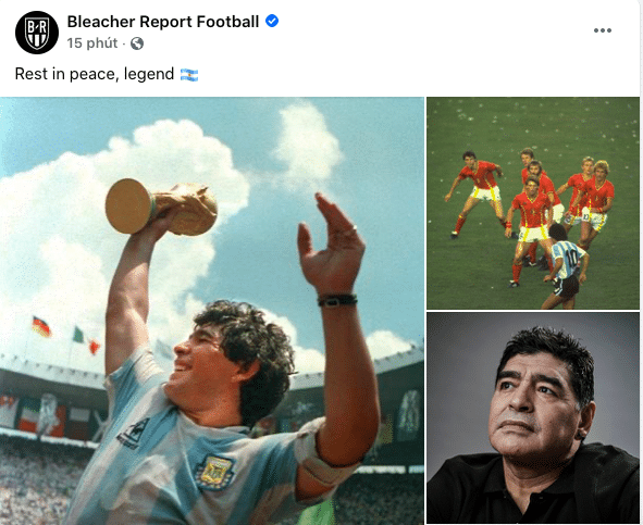 Cả thế giới khóc thương Diego Maradona! - Bóng Đá