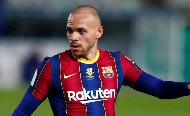 Martin Braithwaite is the second-richest player at Barcelona after Lionel Messi - Bóng Đá