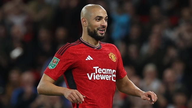 Amrabat đang nghẹt thở tại Man Utd - Bóng Đá