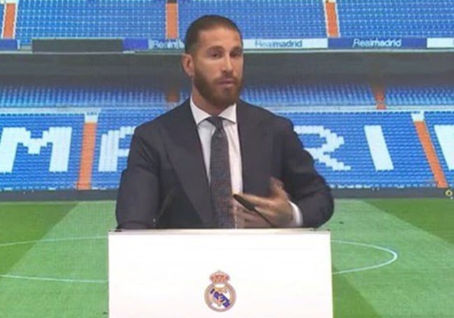 Ramos nói gì trong lễ tri ân - Bóng Đá