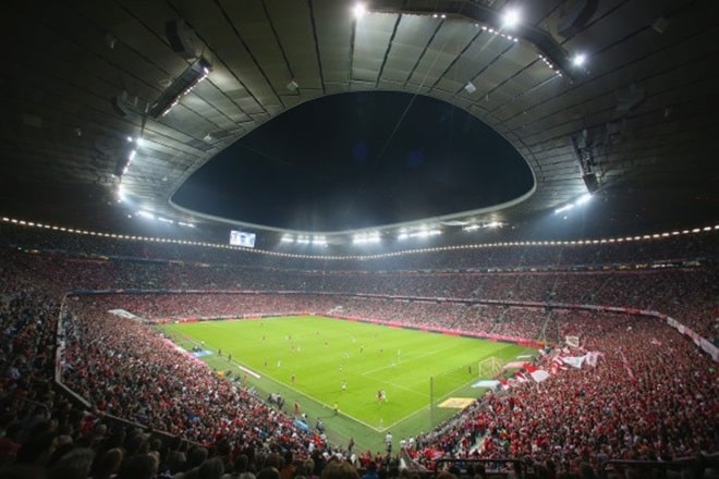 Sân vận động Allianz Arena - Bóng Đá