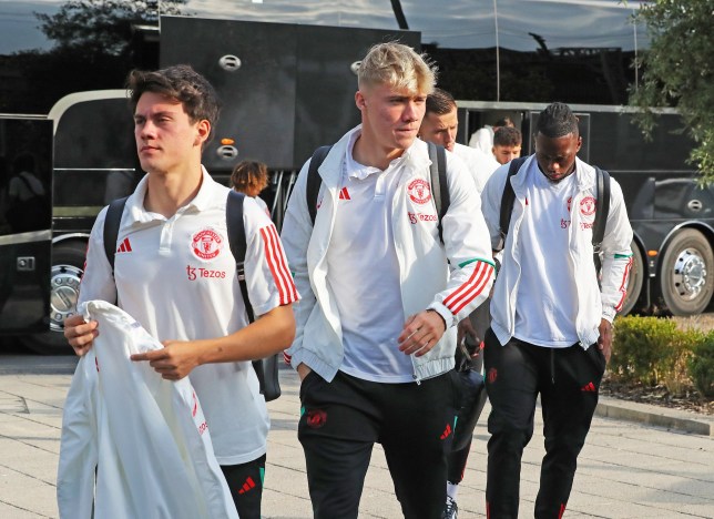 Rasmus Hojlund, Sergio Reguilon and Jonny Evans in Manchester United squad for Arsenal clash - Bóng Đá